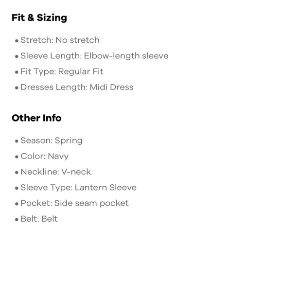 BloomChic Navy and Pink Heart Long Sleeve Dress - Picture 8 of 9